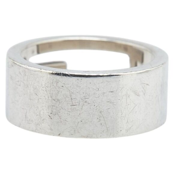 Gucci Branded G Silver Ring - Picture 4 of 6